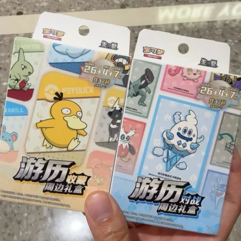 

Лидер продаж, китайская коллекция PokéMon Ptcg Travel Journey и боевая периферийная подарочная коробка, красно-фиолетовая коллекционная карточка, подарок на день рождения