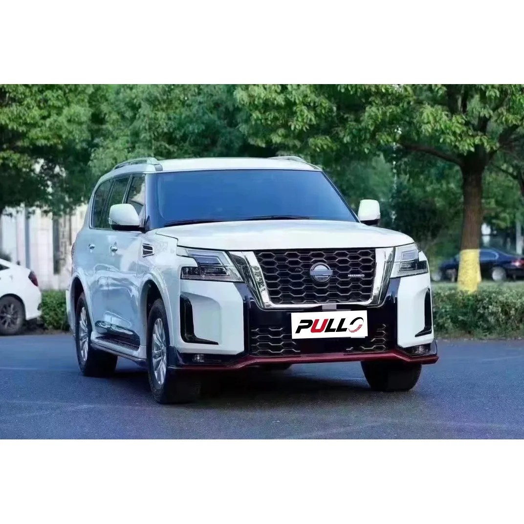High Quality BodyKit for Patrol 2010-2022 Change to New Nismo Model Include Bumpers Hood Trunk Lid Side Skirt