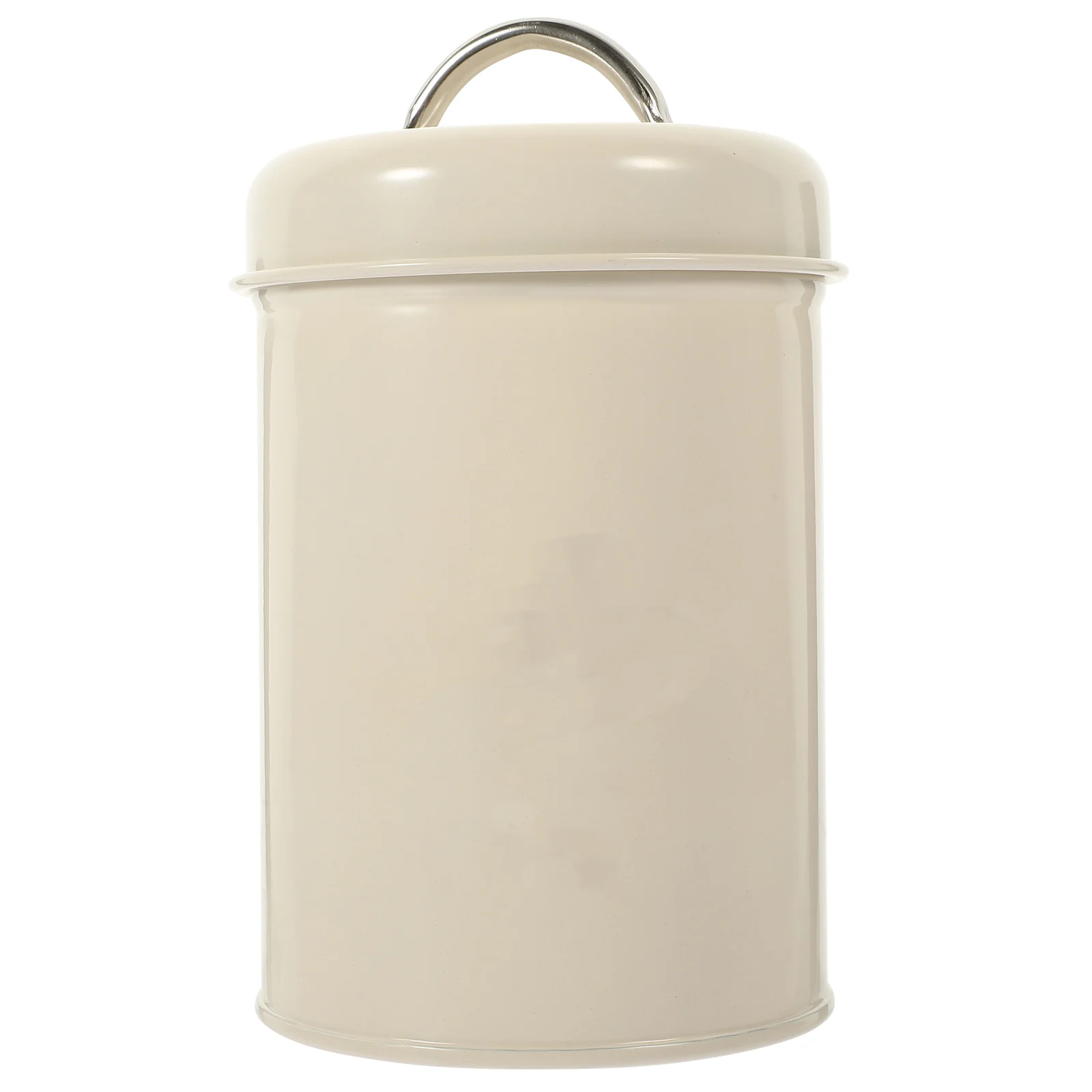 

Coffee and Tea Tin Can Sealed Canister Storage Tank Empty Cans Supplies Iron Metal Food Jar Office