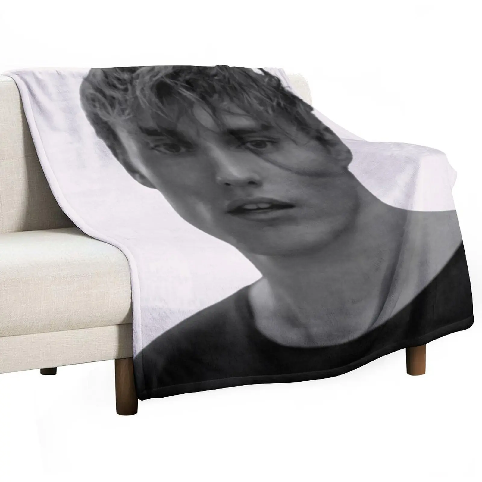 

Samm Throw Blanket anime Bed linens Flannel Fabric Bed Fashionable Blankets