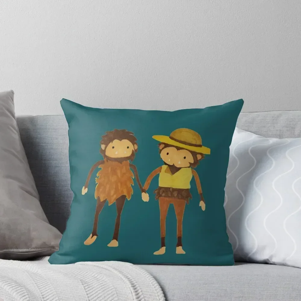 

sneaky sasquatch Throw Pillow Embroidered Cushion Cover luxury covers Decorative pillowcase Sofa Cushion Cover pillow