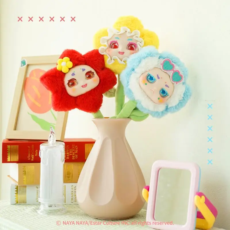 2024Kimmon Biological Flowers Have All Bloomed Series Blind Box Trendy Play Desktop Decoration Cute Girl Action&Toy Figures Gift