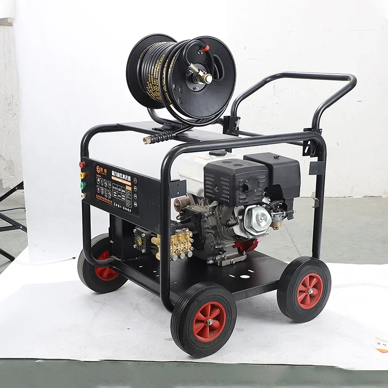 Industrial Gasoline Engine 500Bar 7200PSI Cleaning Machine Diesel High Pressure Washing Machine