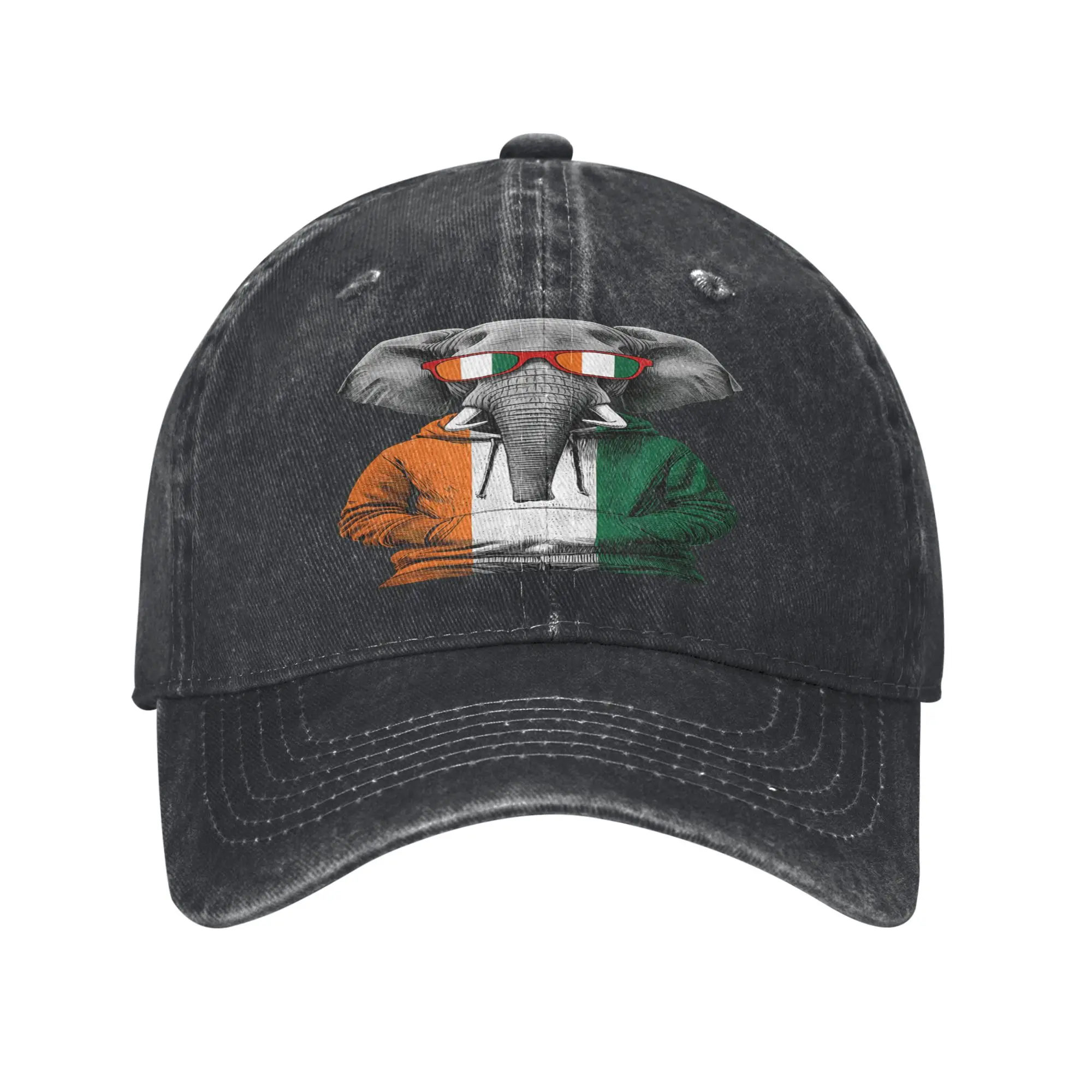 Ivory Coast Flag Ivorian Roots Cap  Leisure Baseball Cap Hats Visor Protection Snapback Cotton tops gorras