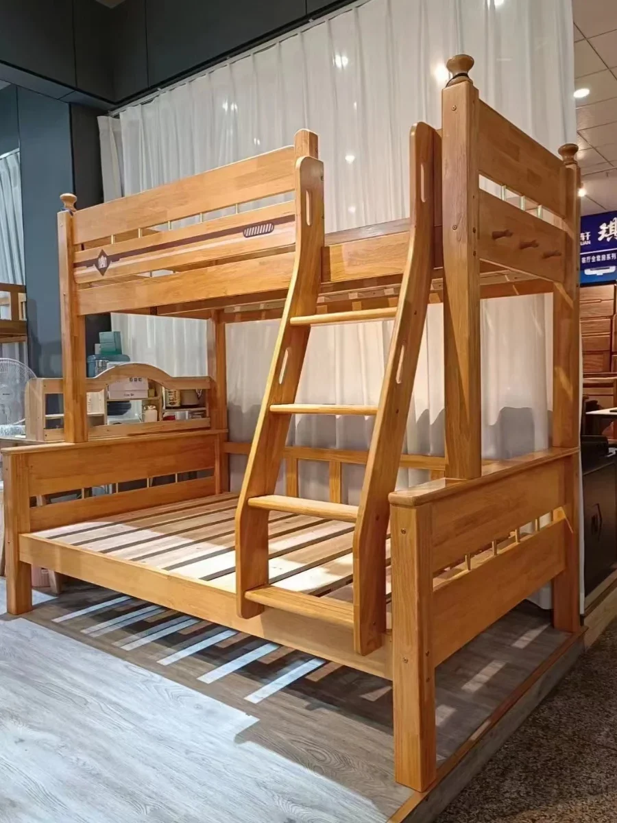 Factory Direct Sell Wooden Children Beds Furniture Bunk Bed With Storage Modern