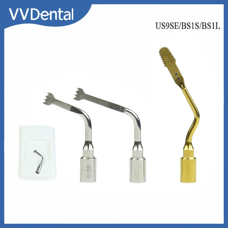 

Dental Piezo Surgery Tips For SATELEC/WOODPECKER 4th Generation Handpiece US9SE/BS1S/BS1L Dental Piezosurgery Bone Cutting Tools