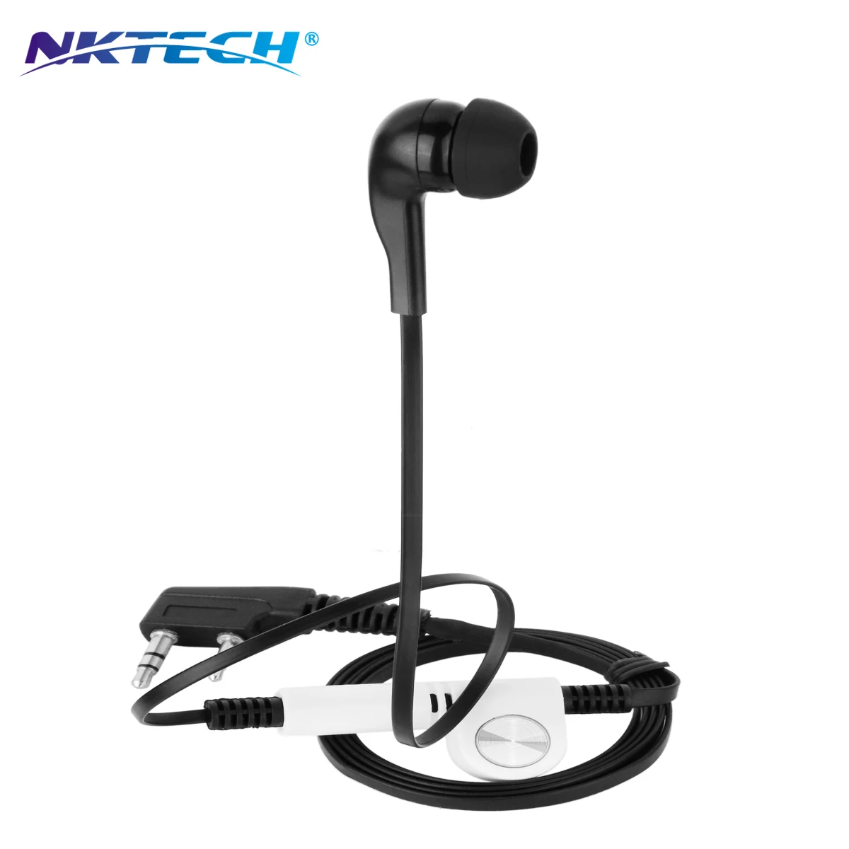 NKTECH NK-H5 Tai Nghe Tai Nghe Cho PUXING WOUXUN TYT MÁY BỘ ĐÀM KENWOOD Bộ Đàm Baofeng UV-5R UV-6R UV-82 UV-5RTP GT-3TP UV-5X DM-5R Bộ Đàm