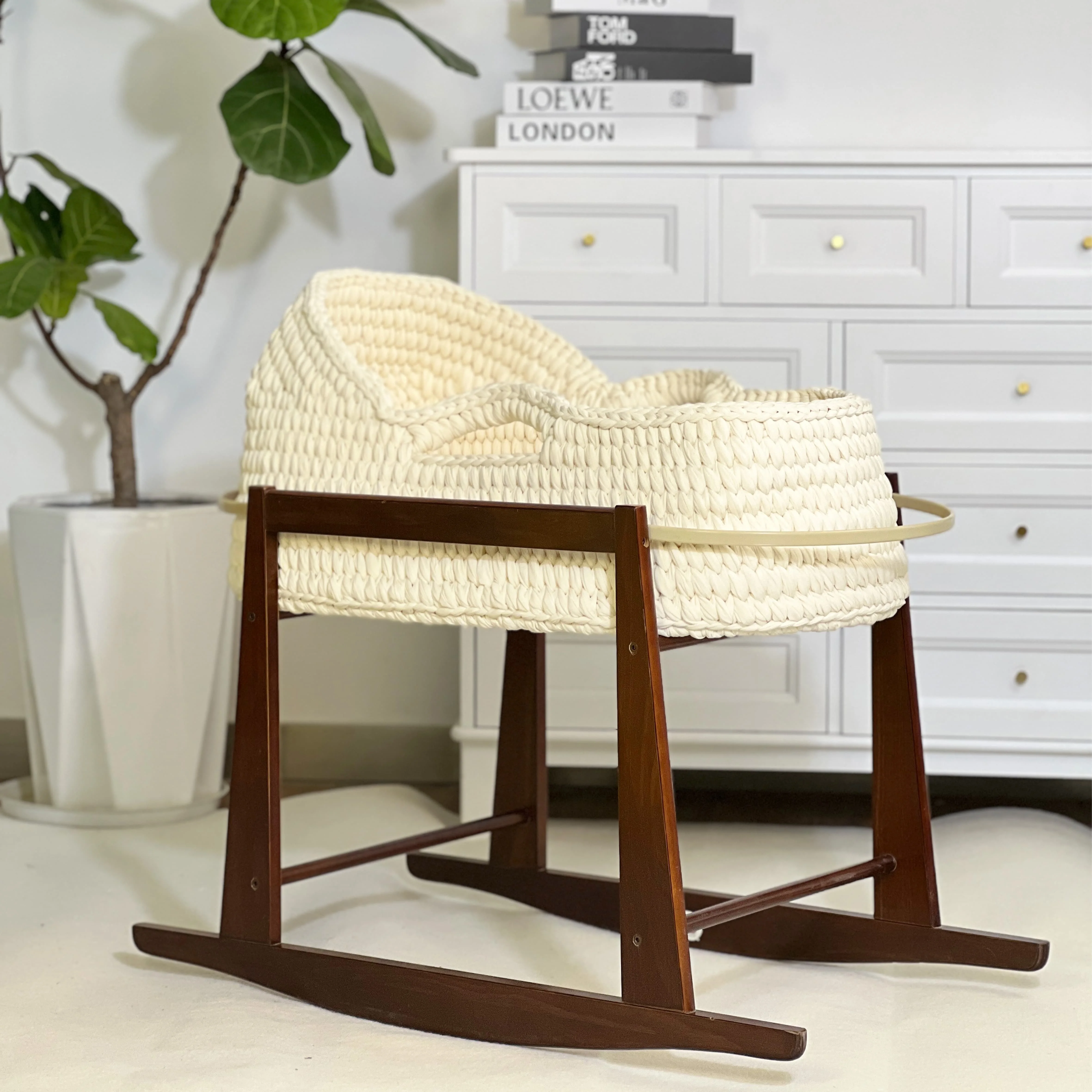 Wholesale Baby Changing Basket extra Travel Diaper Pad Baby Bassinet Cradle Mose Basket for Baby