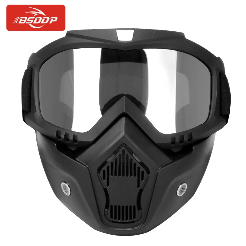 Winddicht Masker Bril Hd Motorfiets Outdoor Sportbril Brillen Rijden Motocross Zomer Uv Bescherming Zonnebril