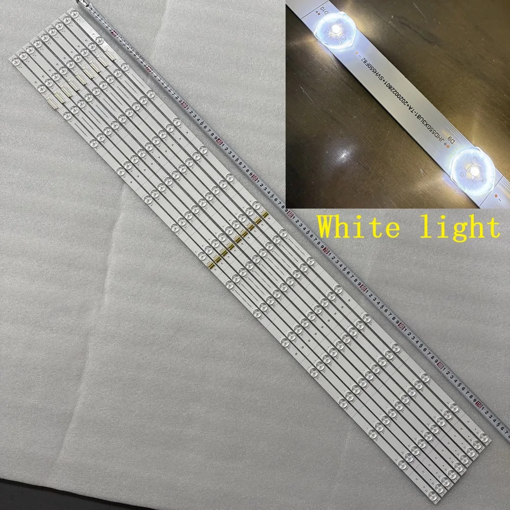 LED Strip For Hisense 55A66F 55U6GS 55U7QF 55U7QFTUK 55H8G LB5500X JHD550X3U81-TA SVH550F82 CRH-BX55X3U3030160902UREV1.1