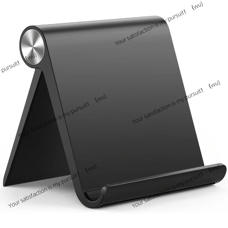 Adjustable Portable Tablet Phone Holder - Foldable Desktop Base with Stable Clamp, Durable PP Material, Strong Device Stability