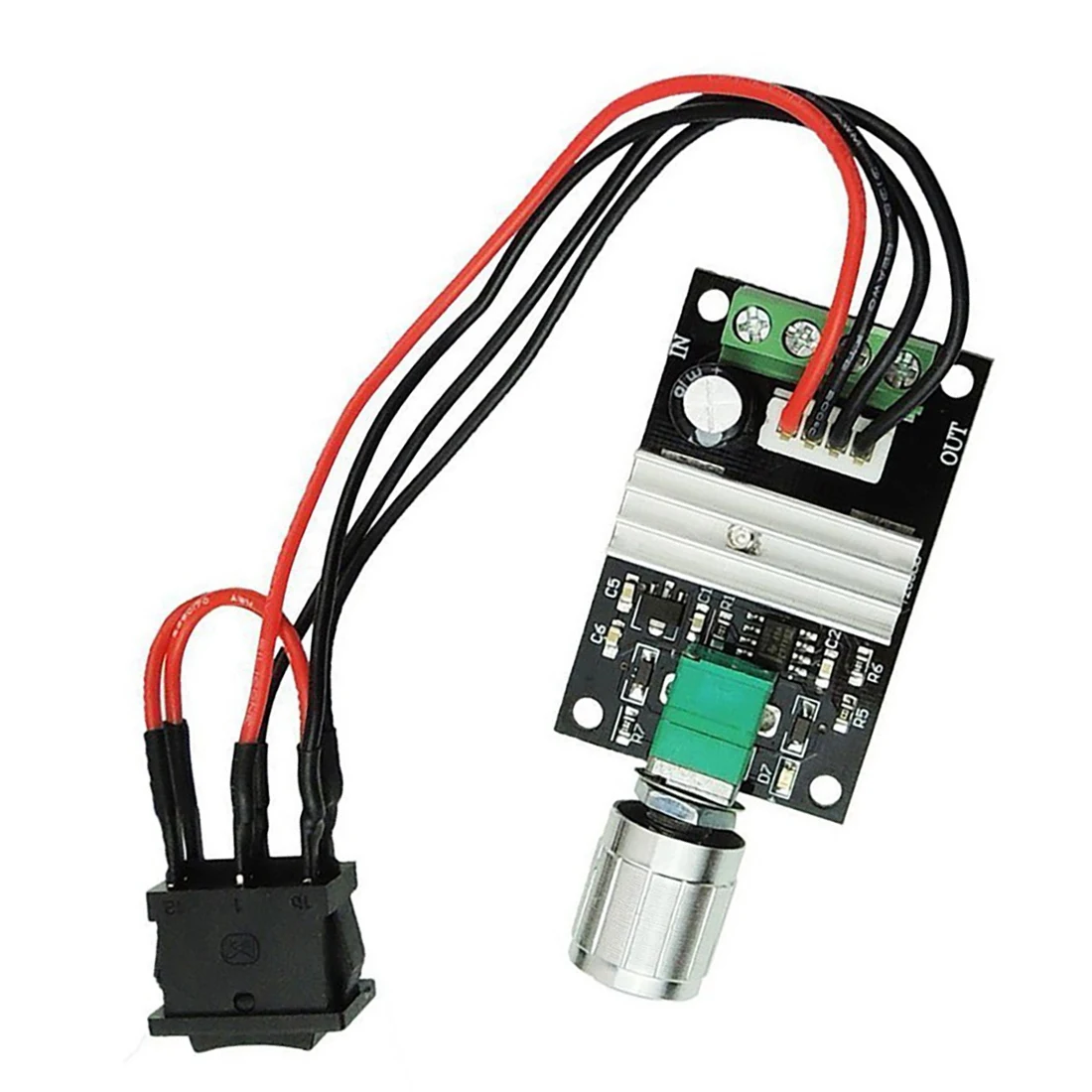 Контроллер скорости двигателя постоянного тока HFES PWM 6V12V24V