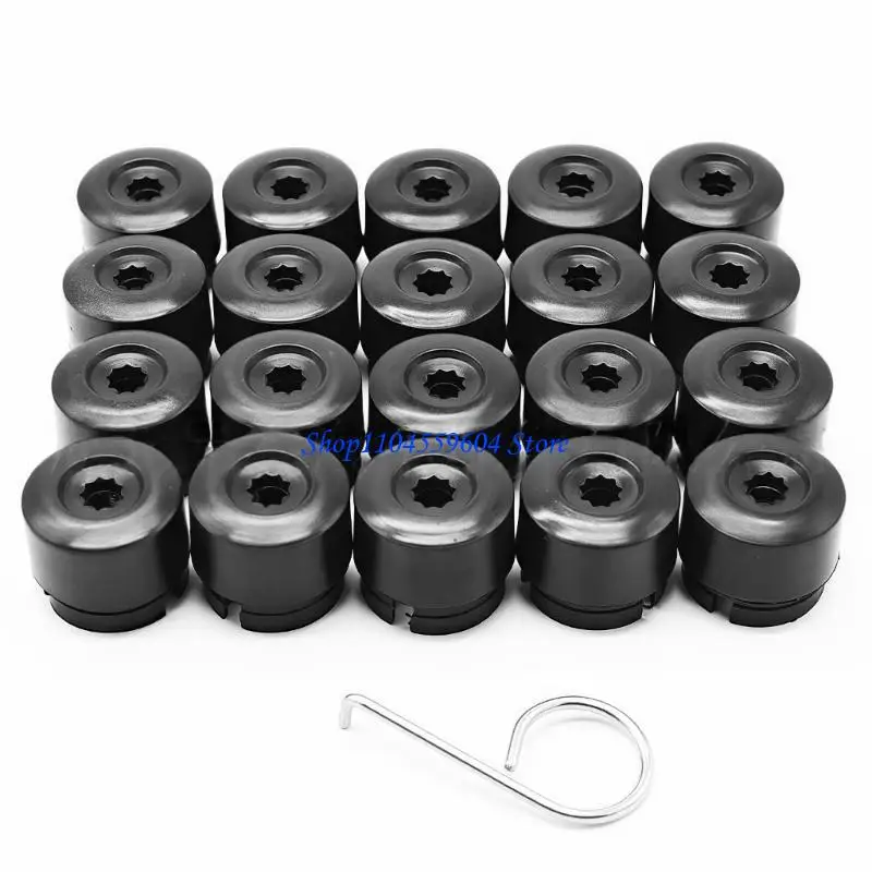 

Колпаки колесных болтов 12QM Колпачки колесных гаек Крышка винтов со съемником для автозапчастей 2003-2020 гг. Быстрая установка