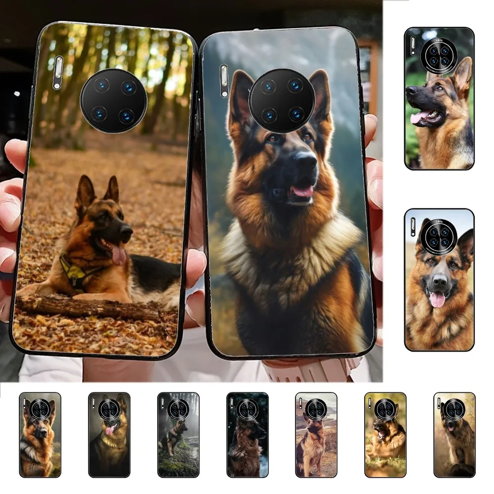 German Shepherd Dog Phone Case For Huawei Mate 10 20 30 40 50 lite pro Nova 3 3i 5 6 SE 7 pro 7SE