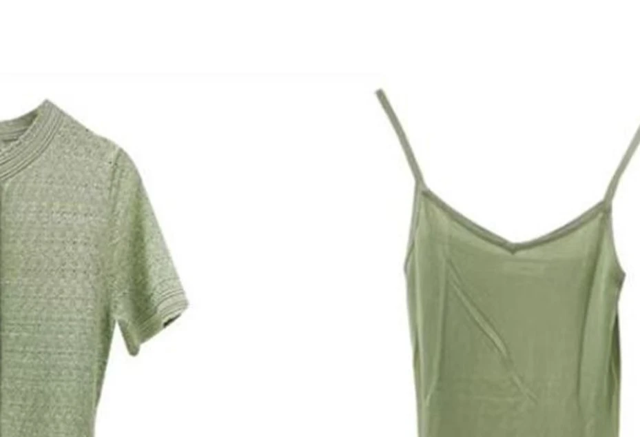 Groene diamanten gebreide damesjurk met ronde hals, enkele rij knopen en korte mouwen, slanke maxi-jurk