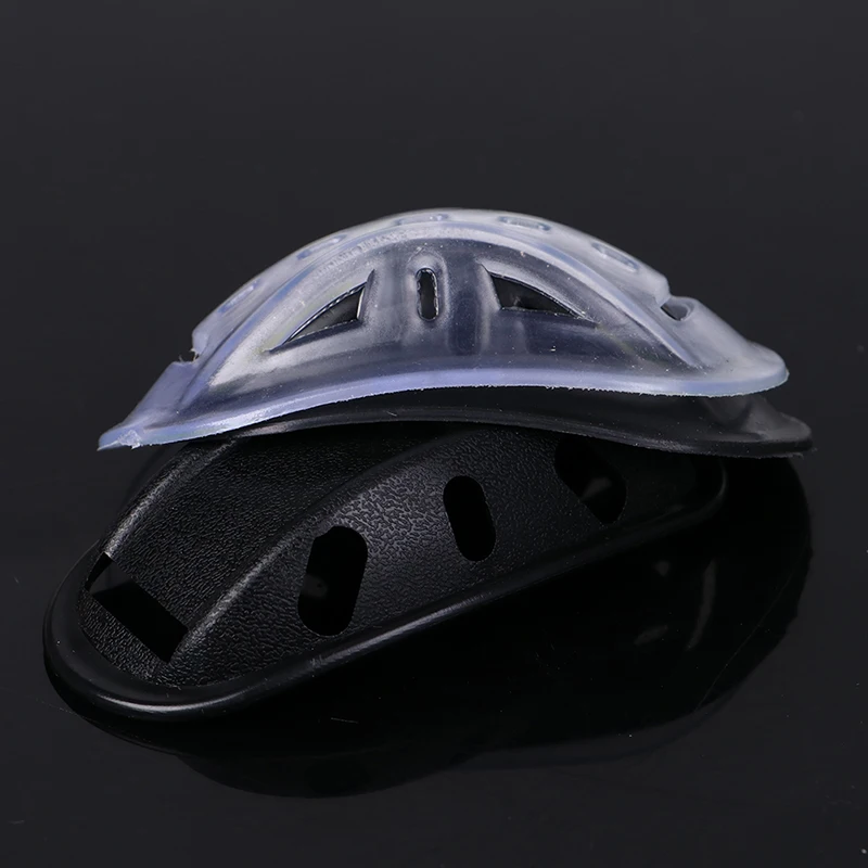 Casco moto universale maschera di protezione Pad trasparente per pattinaggio in bici casco da sci parte mentoniera accessori moto