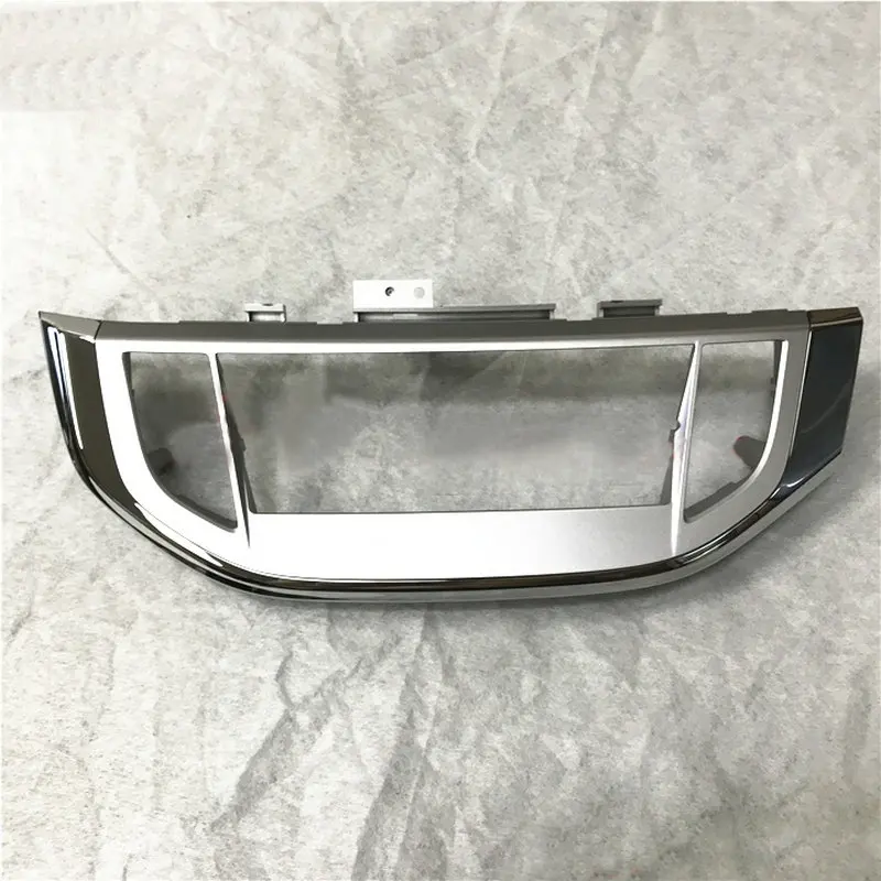 For  Jade 2013-2020  Air conditioning control panel  Central silver trim frame  Air conditioning panel light bar