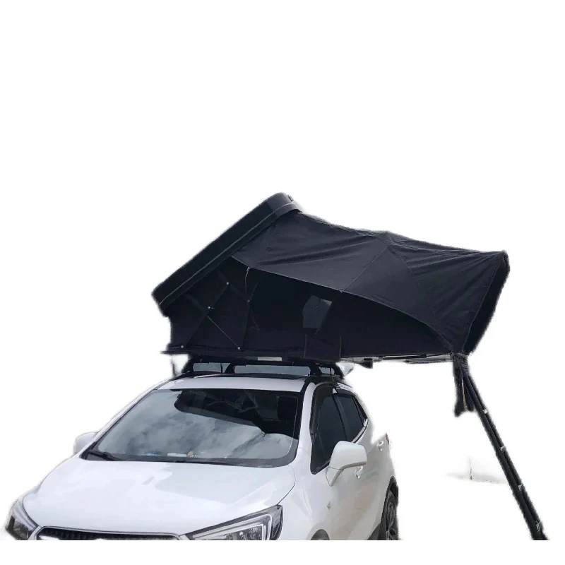 Hot Selling Waterproof S Hard Four-Season Roof Top Tent Rip-Stop Fric Double Layer One Bedroom SUV Of High Quality