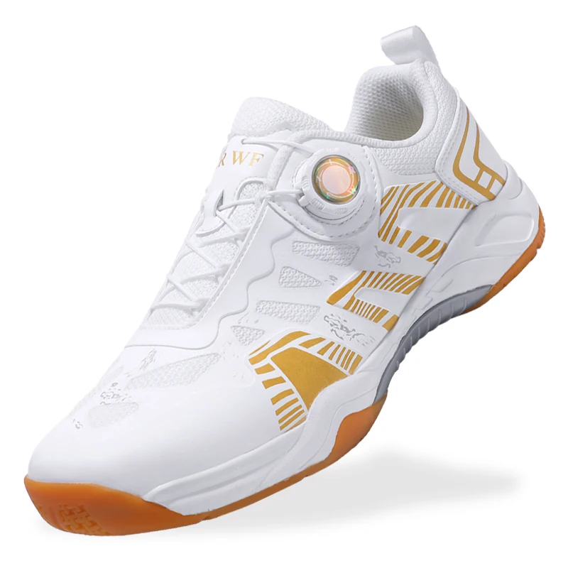 Men's Table Tennis Shoes, Badminton Shoes, Breathable Mesh Sports Shoes, Shock-Absorbing Carbon Plate, Lightweight and Wear-Resistant, Knob Buckle Design, Comprehensive Training Shoes for Teenagers and Students, Fashionable Non-Slip Running Shoes for Women, Sizes 36-45