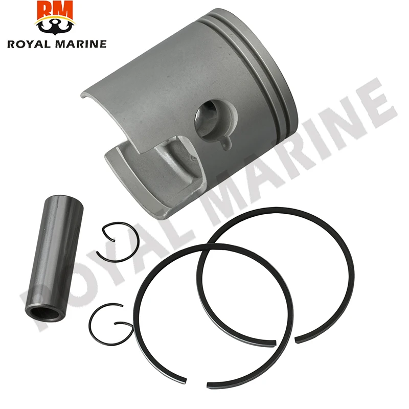 6J8-11631 Piston set  (Std) 6J8-11610 Piston Ring for yamaha outboard motor 2-stroke 25HP 30HP 6J8-11631-02 6J8-11610-00