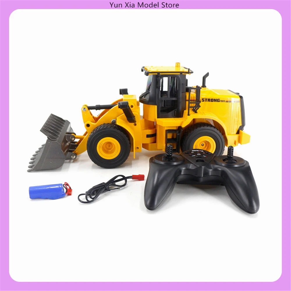 

Huina 1/16 1552 2.4g Alloy Remote Control Loader Remote Control Engineering Vehicle Rc Truck Children Love Electric Toys Gifts