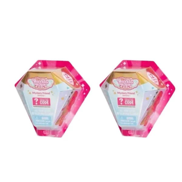 Royale High Mystery Friends Serie 1 Blind Box mit Spielcode & Bestätigungsstück Niedliche Actionfigur Überraschungsbeutel Geschenk für Mädchen – Detail 14