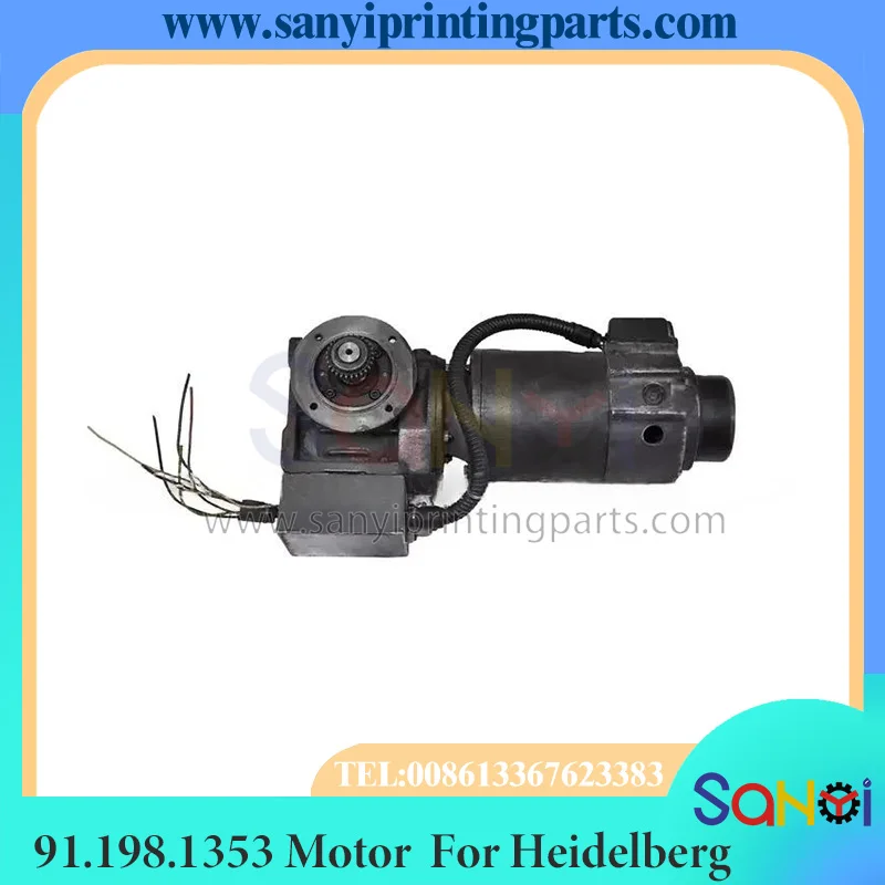 91.198.1353 Water Pan Roller Motor for Heidelberg SM102 Alcolor PreCpTronics Offset Printing Machine Spare Parts