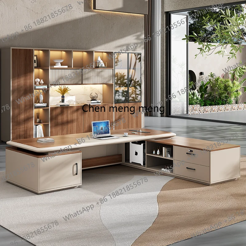 Gaming Computer Table Corner Work Executive Manager Writing Executive Office Desk Computer Portable Standing Modern Furniture