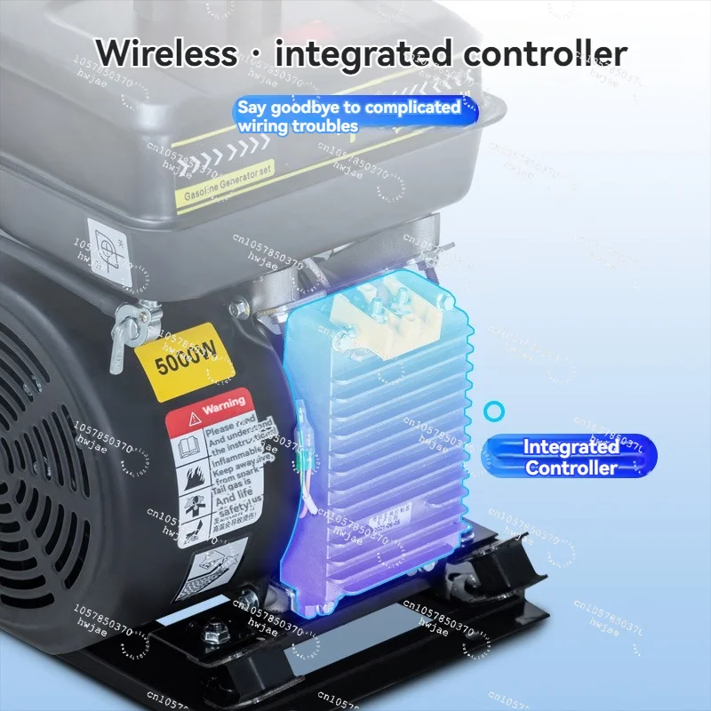 4000-7000W Electric Vehicle Range Extender Generator Three-wheel Four-car Inverter Battery  Range Extension 48V 60V 72V
