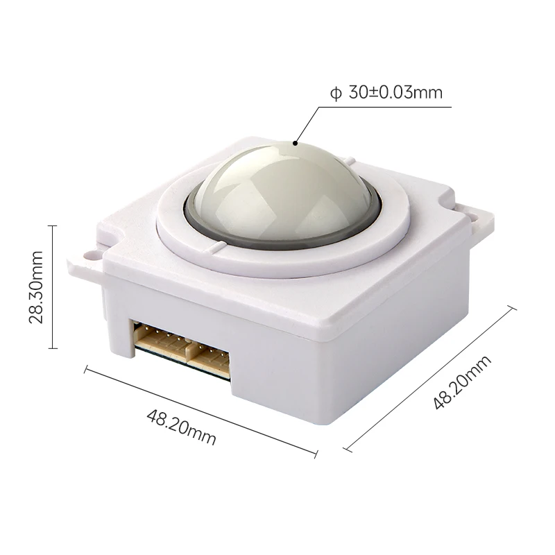 

30MM Mechanical Trackball Module For B-ultrasound Machine Medical Equipment Industrial Keyboard