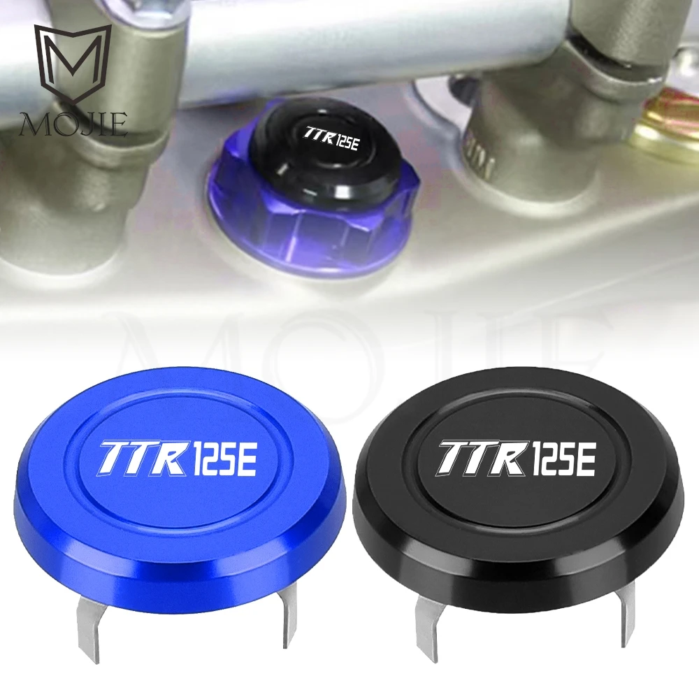 

Motocross Steering Stem Nut Cap Decorative cover parts For Yamaha TTR125E TTR 125E TTR125 E 2003 2004 2005 2006 2007 2008 2009