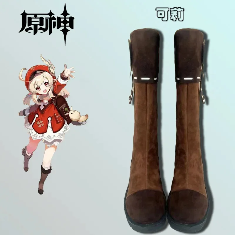 

Original God Keli Cos Shoes Cosplay Shoins to Figure Design Two-Dimensional Anime Exhibition Set Performance Shoes Cos costume