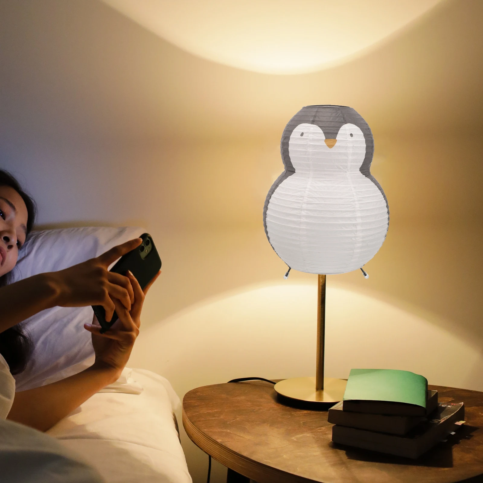 

Folding DIY Paper Lantern Lampshade Hanging Foldable Pendant Light Shades Decorative Ch Spider Penguin lamp shade
