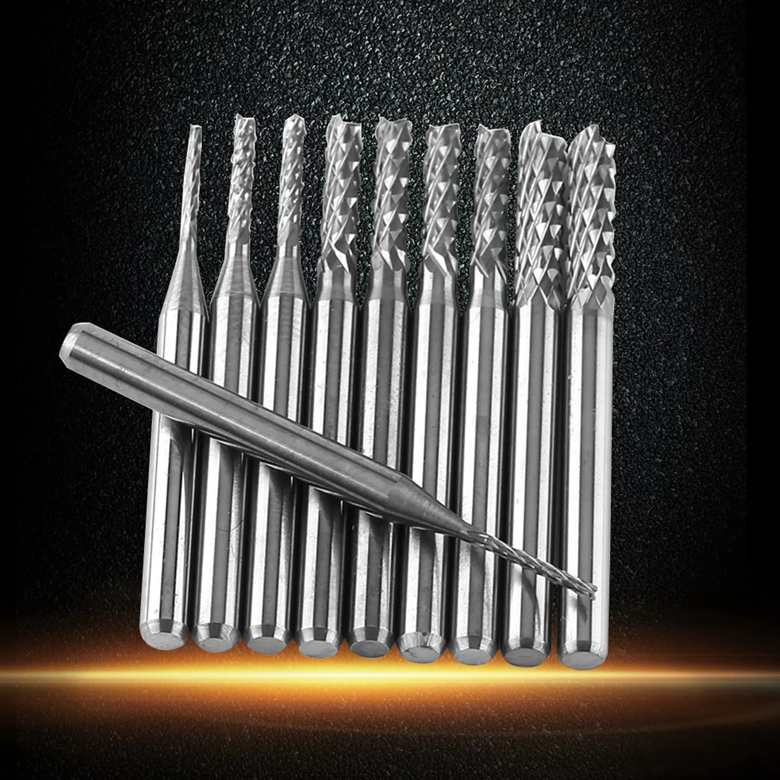 

Твердосплавная концевая фреза, режущий инструмент, концевая фреза из карбида вольфрама, гравировальные биты, фреза, режущая кромка 1,0 1,5 2,0 2,5 3,0 мм