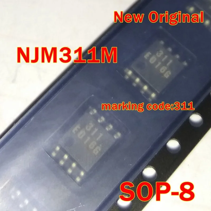 

1Pcs to 100Pcs Njm311M Sop-8 New Original Marking Code:311 Precision Voltage Comparator