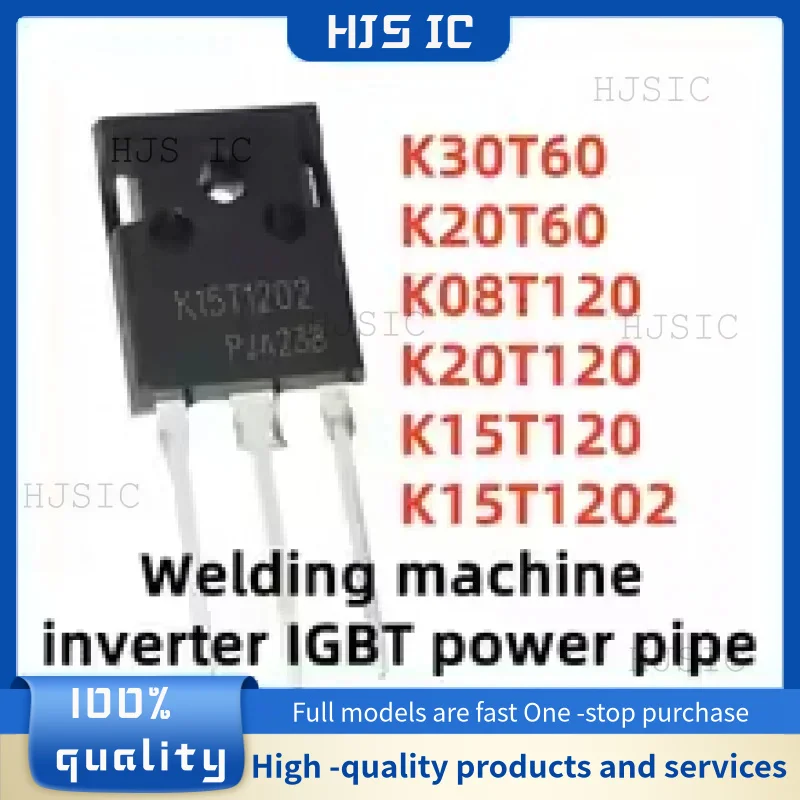 5PCS NEW K30T60 IKW30N60T K20T60 IKW20N60T K08T120 K20T120 K15T120 K15T1202 TO-247 Welding machine inverter IGBT power pipe