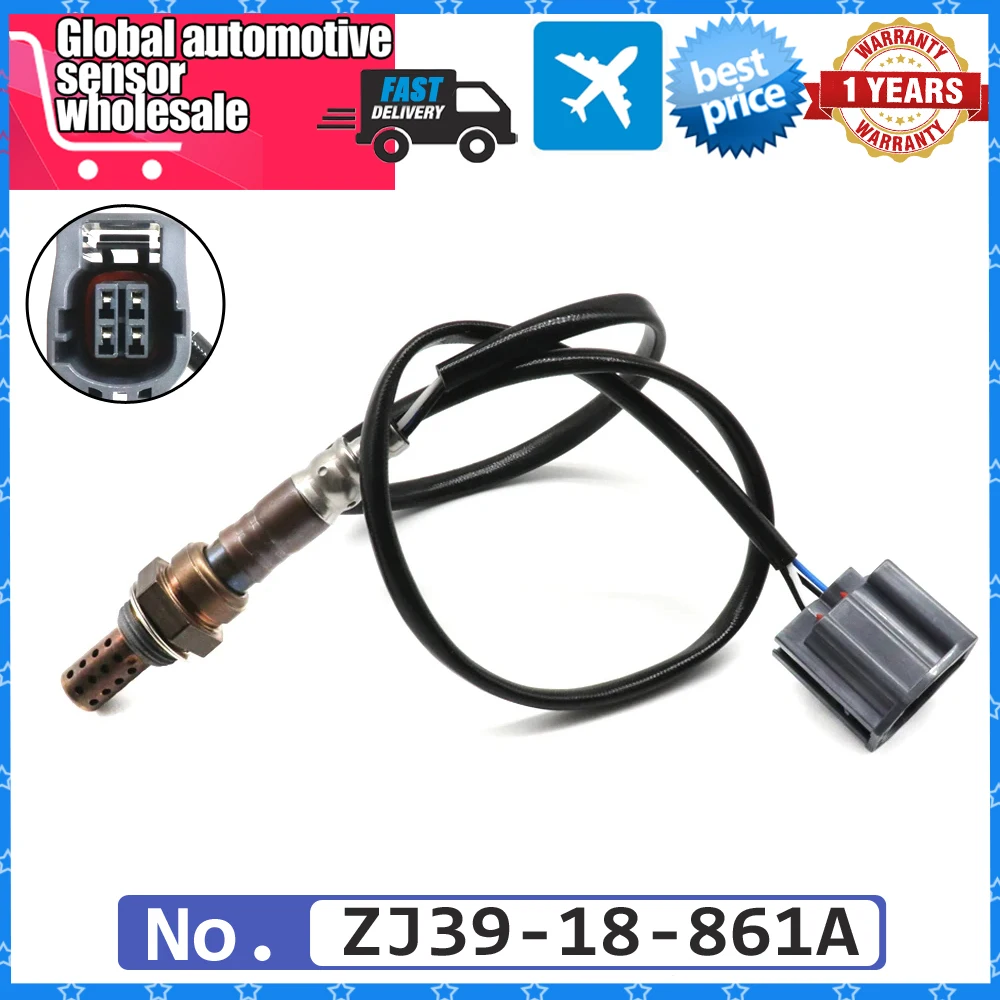 

CAR Air Fuel Ratio Oxygen O2 Lambda Sensor ZJ39-18-861A For Mazda 3 1.6L 2.0L 2.3L 2004-2009 12227076 DOX-0332 ZJ39-18-861