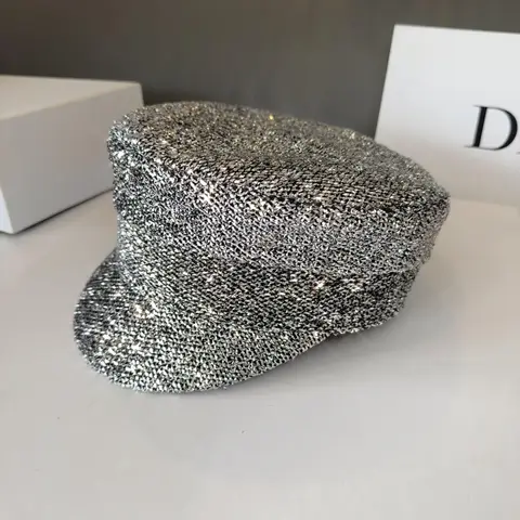 브랜드 디자이너 Newsboy 모자 패션 플랫 캡 슈퍼 깜박이는 모자 Best5