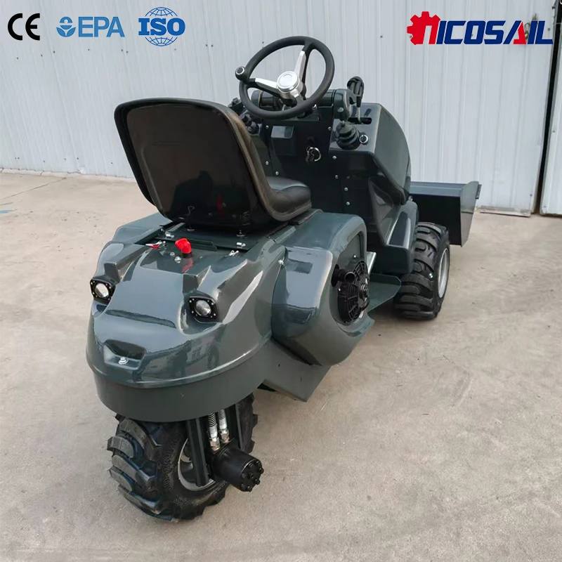 

Compact 3 Wheel Skid Steer EPA Certified For Mexican Construction & Garden Work