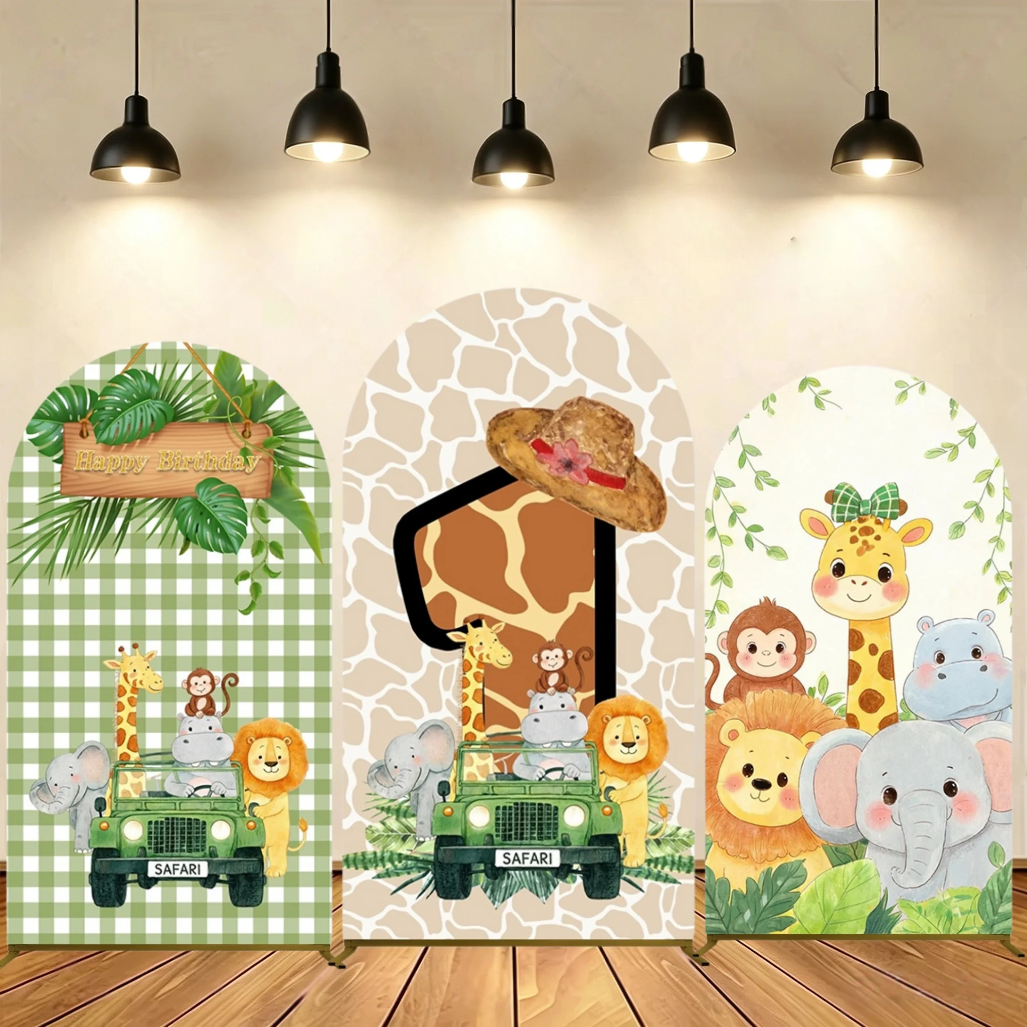 Fondo de arco para fiesta temá - Photography Zoo reseña y precio