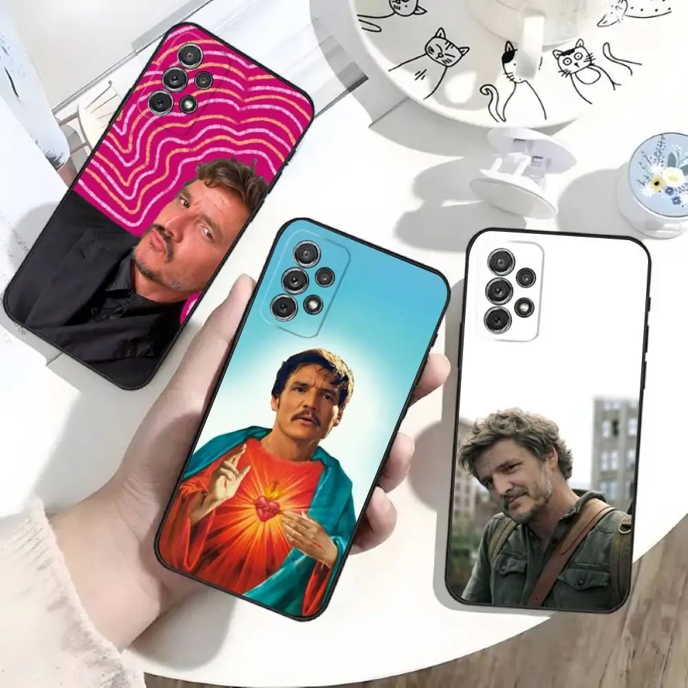 

Actor P-Pedro P-Pascal Phone Case For Samsung S25,S24,S21,S22,S23,S30,Ultra,S20,Plus,Fe,Lite,Note,10 Black Soft Shell