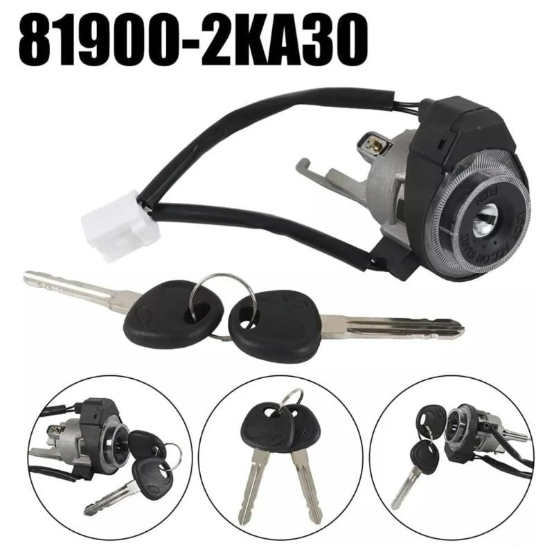 

81900-2KA30 819002KA30 Automotive Accessories for 2u/4u Hatchback 2.0L L4 Ignition Lock Cylinder Switch Replacement X37F