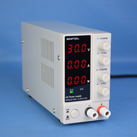 DC Power Supply 0-30V 10A, 300W Output, Precision Voltage & Current Regulation, Compact Design with Overload & Short Circuit