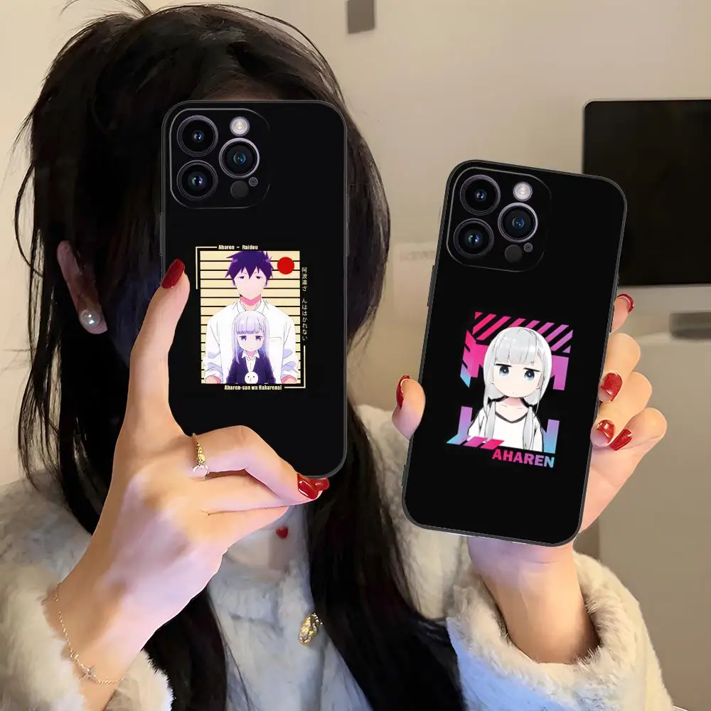 

Hakarenai Aharen Reina Phone Case for iPhone 16 15 14 13 12 11 X XR XS 8 7 Pro Max Plus Mini Colour Printing Pretty Luxury Cover