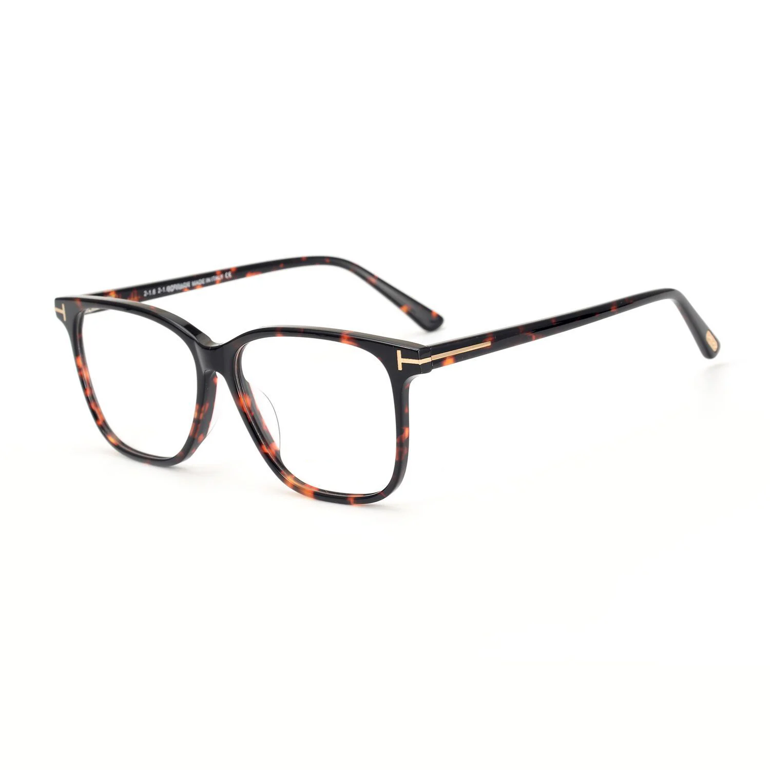 2023 New Square Brand Retro Prescription Glasses Women Men Frames Acetate Myopia Business Eyeglass Frame Optical Eyewear TF5478