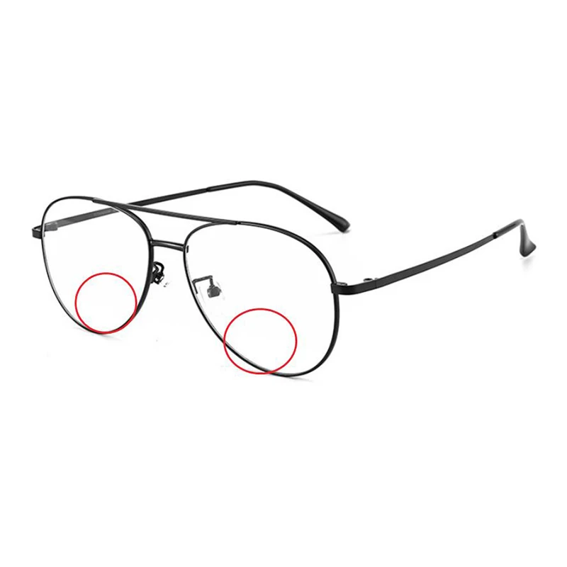 new-retro-pure-titanium-men-pilot-anti-blue-light-bifocals-reading-glasses-double-bridge-look-near-far-hyperopia-spectacles