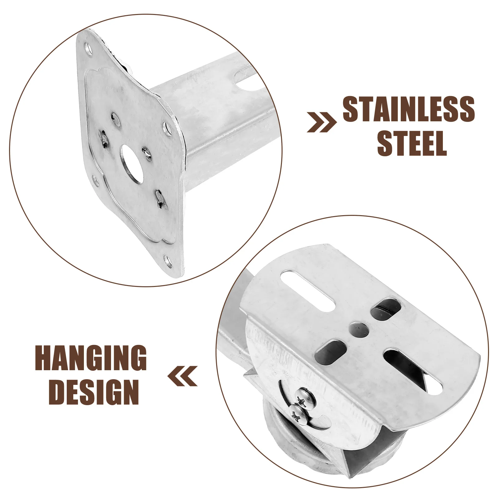 

Wall Mount Security Camera Bracket Adjustable Stainless Steel Outdoor Indoor Cctv Surveillance Holder Camera Fixing Bracket