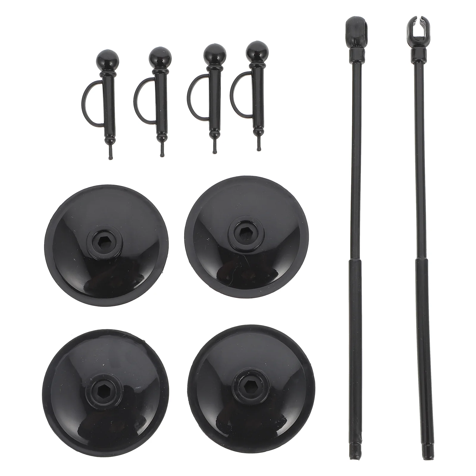 

15 Pcs Mini Microphone Dolls House Furniture for Microphones Toy Model Fake Music Miniature Adornment Plastic Child Decor