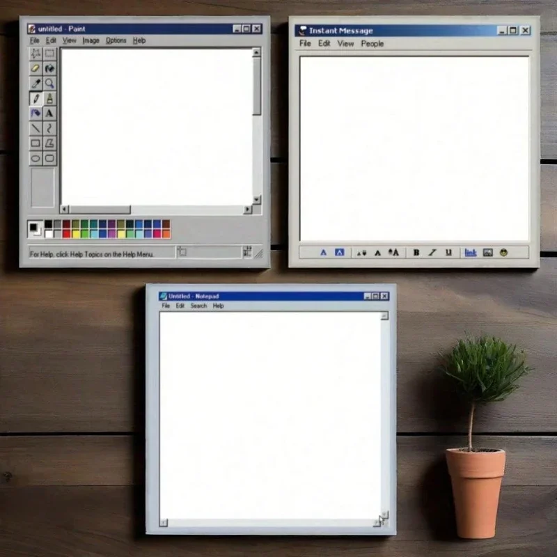 الرجعية نمط الكمبيوتر ملاحظات لاصقة دفاتر الملاحظات المكتبية الإبداعية لوازم الدراسة هدايا مثالية للعودة إلى المدرسة