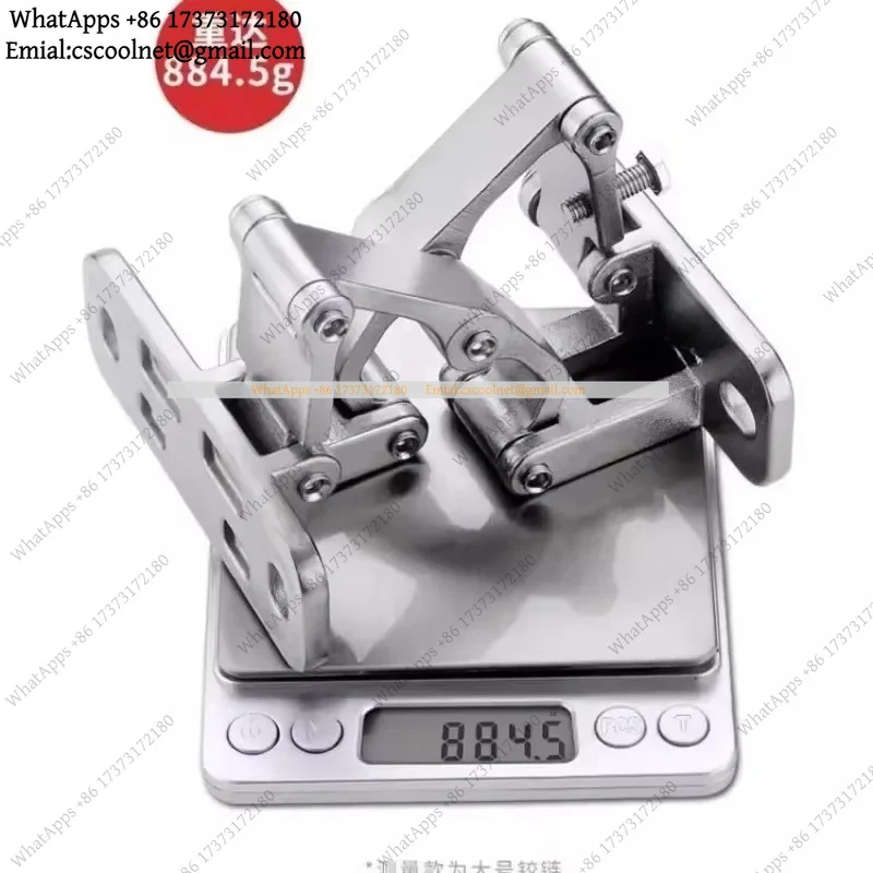 k3 Heavy Duty Concealed Door Hinge, Hidden Pivot Hinge for Stone Door Dry Hanging Cabinet Access Panel Furniture Hardware